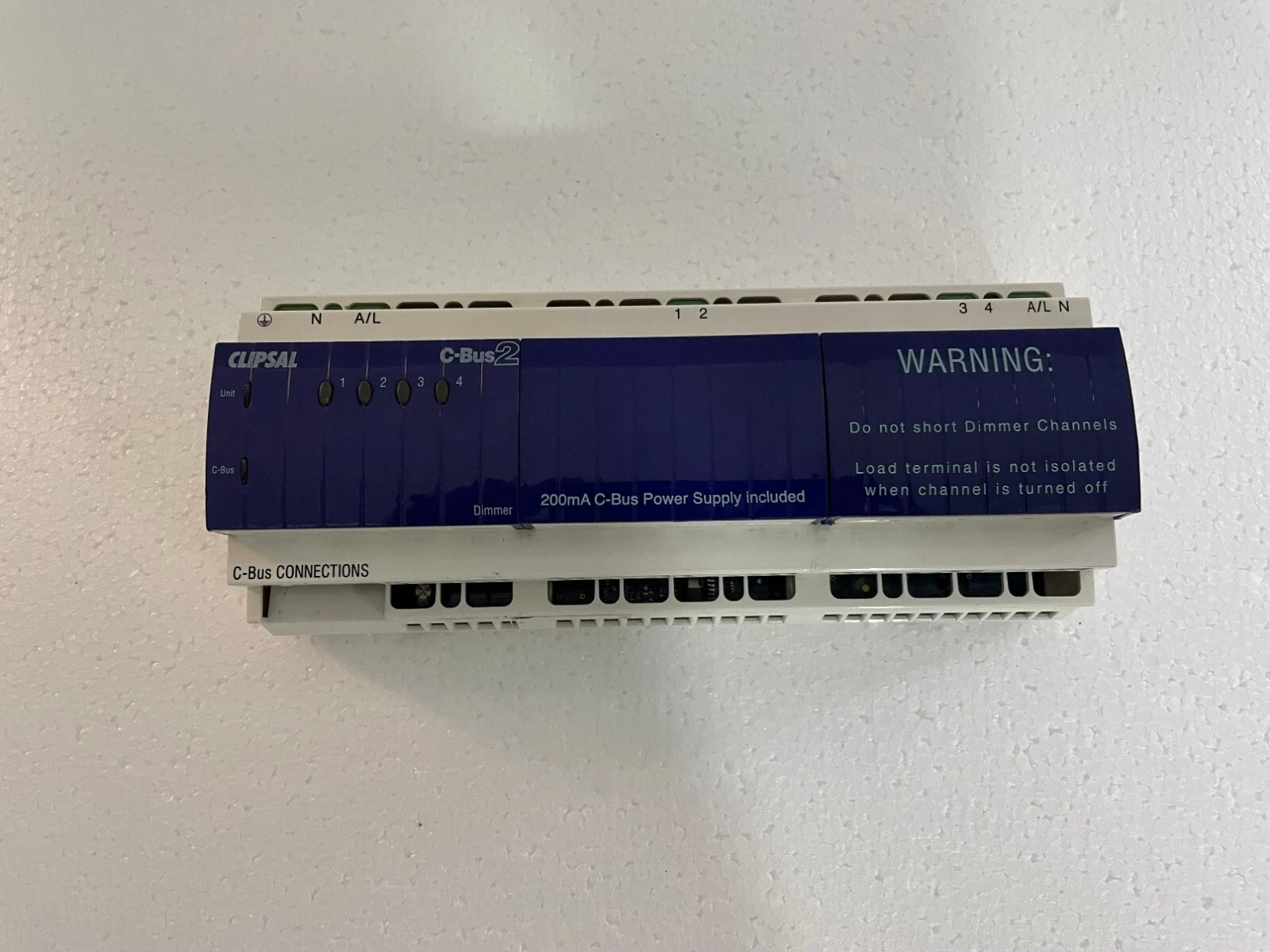 Clipsal L5504D2A Dimmer Module 4 Channel Dimmer Module Without Power supply